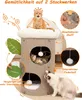 3-stöckige Kratztonne XL für Katzen bis 20 kg, mit 2 Produktbild-Vorschau 6