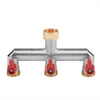 BR-3134 - Verteiler of Hahn (3-Wege, Messing vernickelt) Produktbild-Vorschau 5