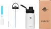 RAIKOU Trinkflasche 350ml Wasserflasche Thermoflasche mit 2 Produktbild-Vorschau 1