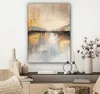MuchoWow® - Leinwandbilder - Abstrakt - Modern - Beige - Produktbild-Vorschau 7