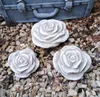 Stein Rose Rosen Set 3 er Rosenblüte Steinguss Produktbild-Vorschau 1