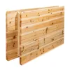 Two wooden picnic tables are folded and placed side-by-side against a white background. Anteprima dell’immagine prodotto