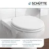 Deska sedesowa SCHÜTTE WHITE drewniany rdzeń Podgląd zdjęcia produktu 5
