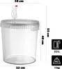 Secchio di fermentazione KADAX 33L, set trasparente con Anteprima dell’immagine prodotto 2