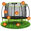 Trampolina Ogrodowa Profilowana 12Ft/374Cm Z Siatką Podgląd zdjęcia produktu 17