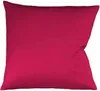Fleuresse Mako-Satin-Kissenbezug uni colours Farbe kirsch Produktbild-Vorschau 1