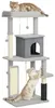PawHut Kratzbaum 132 cm Katzenbaum mit Katzenhöhle, für Produktbild-Vorschau 1