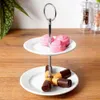 Dvoupatrový porcelánový podnos Náhled obrázku produktu 5