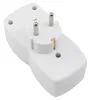 Steckdosenadapter 1x Schutzkontakt / 2x Euro, McPower, weiß Produktbild-Vorschau 4