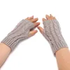 2 pares de guantes sin dedos, calentadores de muñeca para Vista previa de la imagen del producto 2