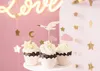 PartyDeco Dekorationen für Muffins Storch 11 12 cm Mix 1 Produktbild-Vorschau 1