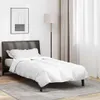 vidaXL Kołdra biała 135 x 220 cm z pierza Podgląd zdjęcia produktu 2