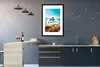 MuchoWow® Gerahmtes Poster Sprichwörter - Sommer - Steine Produktbild-Vorschau 5