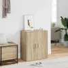 vidaXL Szafka na buty dąb sonoma 60x35x70 cm materiał Podgląd zdjęcia produktu 8