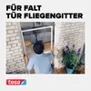 tesa Fliegengitter Adapter für Alu Insektenschutz Türe FALT Produktbild-Vorschau 6
