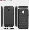 Samsung Galaxy J3 2018 Hülle Silikon Grau Carbon Optik Case Produktbild-Vorschau 6