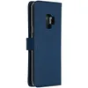 Selencia Echtleder Klapphülle Samsung Galaxy S9 - Blau Produktbild-Vorschau 3