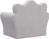 The back view of a light gray children's sofa. Anteprima dell’immagine prodotto