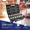Bituxx Torx-Bit Torx-Stecknuss Satz 16tlg, schwarz, Produktbild-Vorschau 6