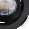Prios LED-Einbauleuchte Shima, schwarz, 7 W, 3000K, dimmbar Produktbild-Vorschau 5