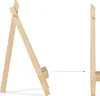 Mini sztalugi Relaxdays, zestaw 24 sztuk, drewno, wizytówki Podgląd zdjęcia produktu 6