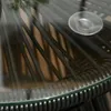Outsunny Ratten Beistelltisch, Runder Kaffeetisch mit Produktbild-Vorschau 8
