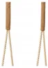 Detská drevená hojdačka Elegance 3v1 34x34cm Hnedá Náhľad obrázku produktu 4
