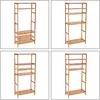 Scaffale in bambù Valora - BCB35Y | Scaffale aperto per una Anteprima dell’immagine prodotto 5