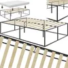 tectake® Bett Kyoto Belastbarkeit 250 kg, bodenschonende Produktbild-Vorschau 8