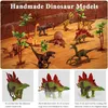 Dinosaurier-Spielzeug mit Spielmatte, Dinosaurierwelt & Produktbild-Vorschau 4