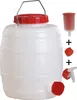 Graf Getränkefass Rund 15 Liter mit Auslaufhahn NW 10 und Produktbild-Vorschau 1