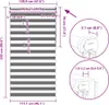 vidaXL Zebra-Rollo 120,9 x 230 cm, Stoffbreite 116,7 cm, Produktbild-Vorschau 7