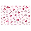 MuchoWow® Mauspad Mousepad Dänemark - Muster - Rot 27x18 cm Produktbild-Vorschau 1