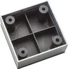 SOTECH 4er Set Möbelfüße MOTEL | Edelstahloptik | 65 x 65 Produktbild-Vorschau 3
