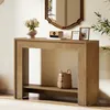 105 cm breed, landelijke console tafel, smalle gang- en Productafbeelding-voorbeeld 4