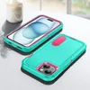 Hülle für iPhone 14 Plus /iPhone 15 Plus Hybrid Dreilagige Produktbild-Vorschau 2