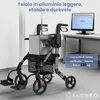 ELONEO 2in1 carrozzina rollator pieghevole e leggera con Anteprima dell’immagine prodotto 8