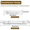 STILVORA Badewannenablage, Multifunktionales Produktbild-Vorschau 2