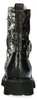 Laura Vita Damen Stiefelette Leder Floralaufdruck Produktbild-Vorschau 2