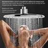 Duschsystem mit Thermostat, Regendusche, Handbrause, 3 Strahlarten, Chrom Podgląd zdjęcia produktu