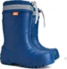 A pair of blue winter boots for children. Produktbild-Vorschau