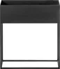 KADAX Ampio portafiori con vaso 60x70 cm, acciaio, nero Anteprima dell’immagine prodotto 4