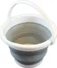 APT AG659 Skládací silikonový kbelík 5 l - šedý Náhled obrázku produktu 8