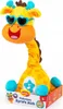 A plush toy giraffe with sunglasses and a playful expression, sitting in its retail packaging. Náhled obrázku produktu