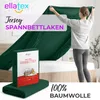 EllaTex Jersey Topper Spannbettlaken 180x200–200x200 Produktbild-Vorschau 2