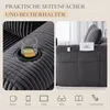 STILVORA Cord-Zweisitzer Sofa mit Rückenkissen, Loungesofa Produktbild-Vorschau 9