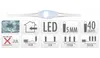 Lampki Druciki Girlanda 40 Led Zimna Biel Na Baterie Podgląd zdjęcia produktu 17