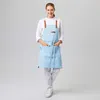 Latzschürze Canvas 70 x 80 cm light blue : light blue : Produktbild-Vorschau 7