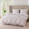 Komplet Pościeli 160x200 z 2 Poszewkami 70x80 w Kokardki Podgląd zdjęcia produktu 3