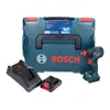 A Bosch cordless impact driver set with a case, battery, and charger, presented on a white background. Podgląd zdjęcia produktu